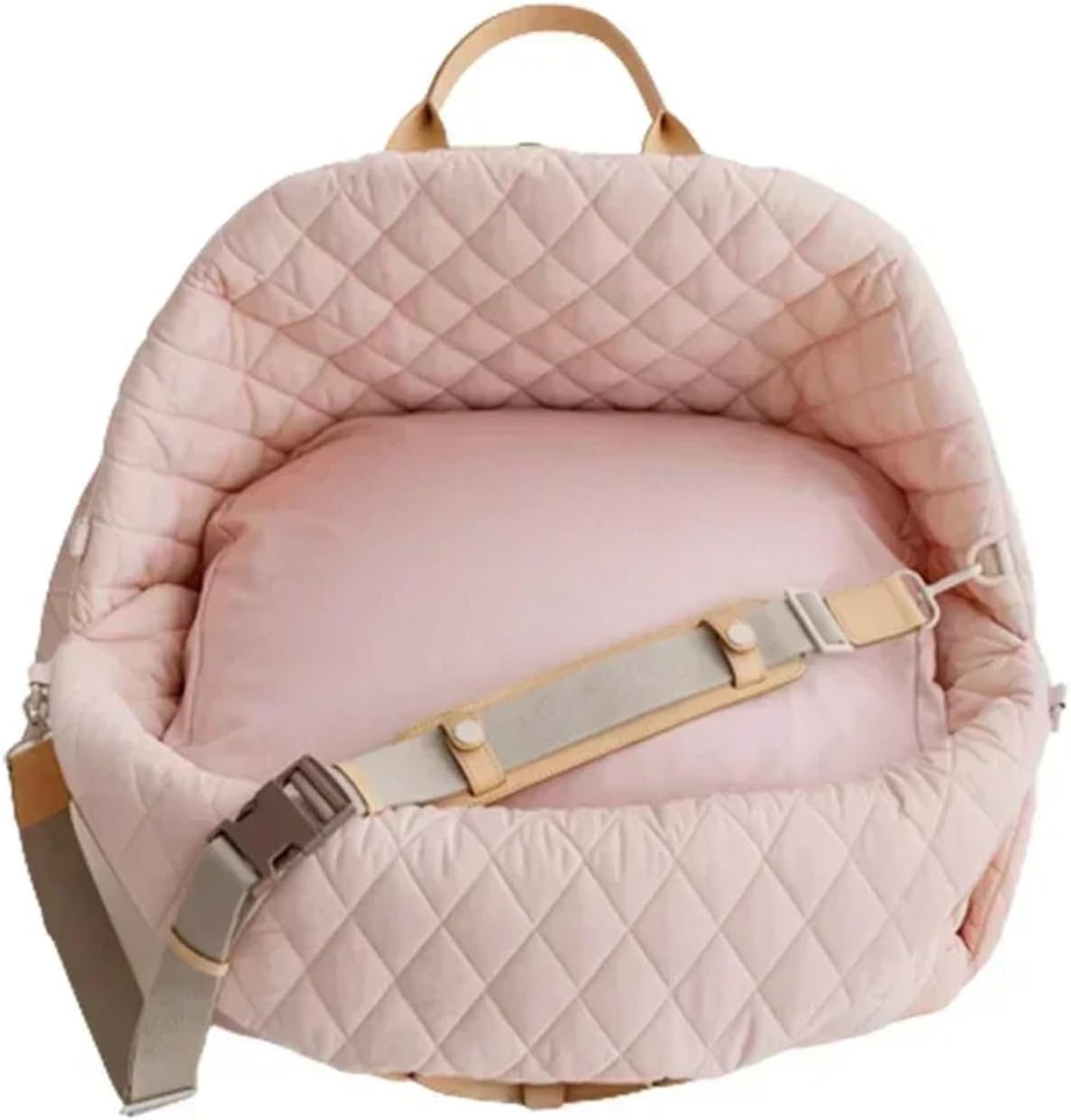 Puppy Go Out Portable Handbag Dog Bag Outdoor Travel Washable Tote Bags(Gray,L45x34x39cm)