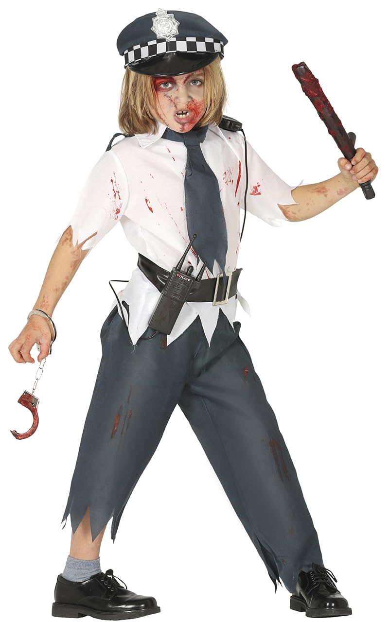FIESTAS GUIRCA Zombie Police Picos costume for a boy