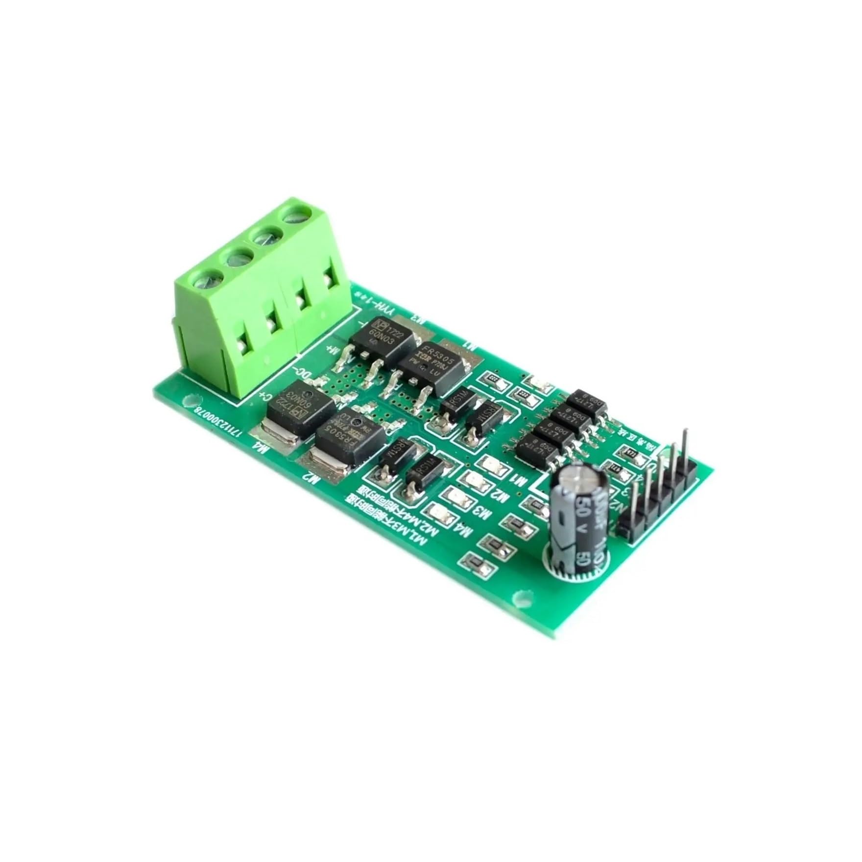 Module de contrôle de vitesse réversible YYH-LWZ 5A pour moteur DC à pont en H