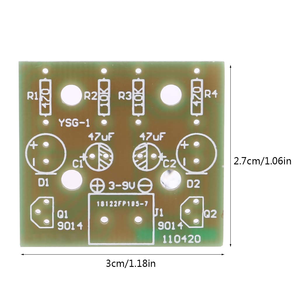 Strumenti elettronici del circuito elettronico della lampada lampeggiante dei corredi di fabbricazione elettronici trattati con un'elettronica di processo della latta