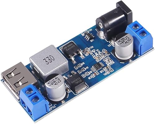 Miniatura 5 de Convertidor Buck de 12 V a 5 V 5 A Regulador de voltaje USB DC 9V-36V Step Down a DC 5V-5.3V 5.2V 3.5-6A Volt Transformador Módulo de fuente de