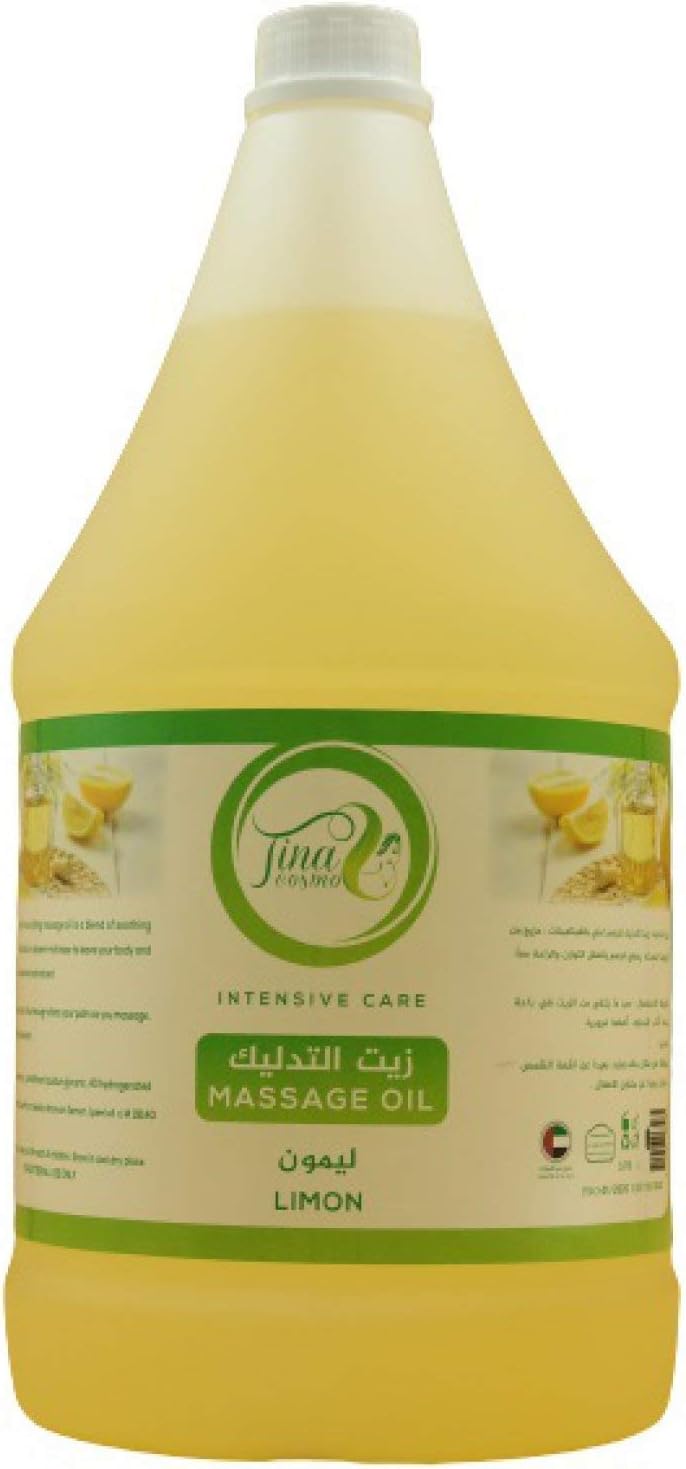 Tina Cosmo Intensive Care Massage Oil (Lemon, 378L)