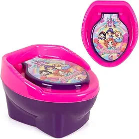 Troninho Penico Privadinha Desfralde Assento Redutor De Vaso Sanitário Infantil Meninas Princesas Feminino