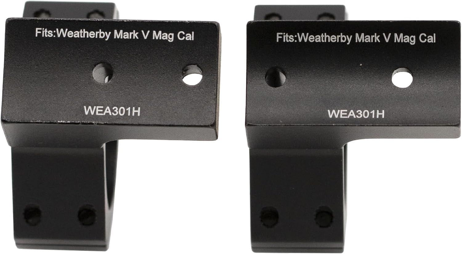 CCOP USA 30mm Integral Scope Rings for Weatherby Mark V Magnum Action Aluminum Low/Mid/High Profile ART-WEA301