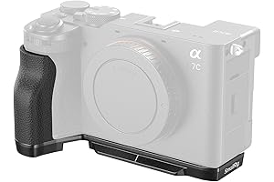 SmallRig L-Shape Mount Plate with Silicone Handle for Sony Alpha 7C II/Alpha 7CR - 4797