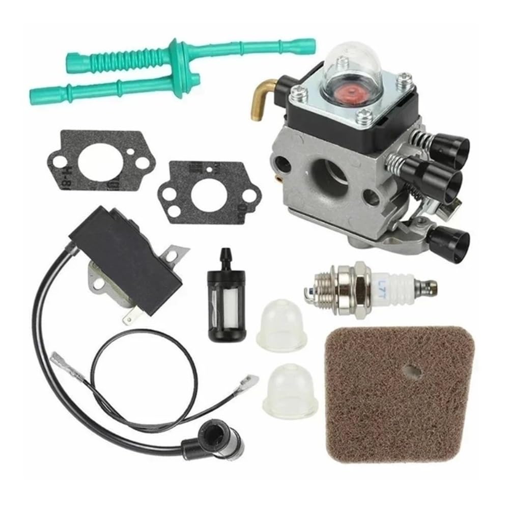 Kit Carburetor Ignition Coil Fuel Line Moteur FS74 FS75 FS76 FS80 FS85
