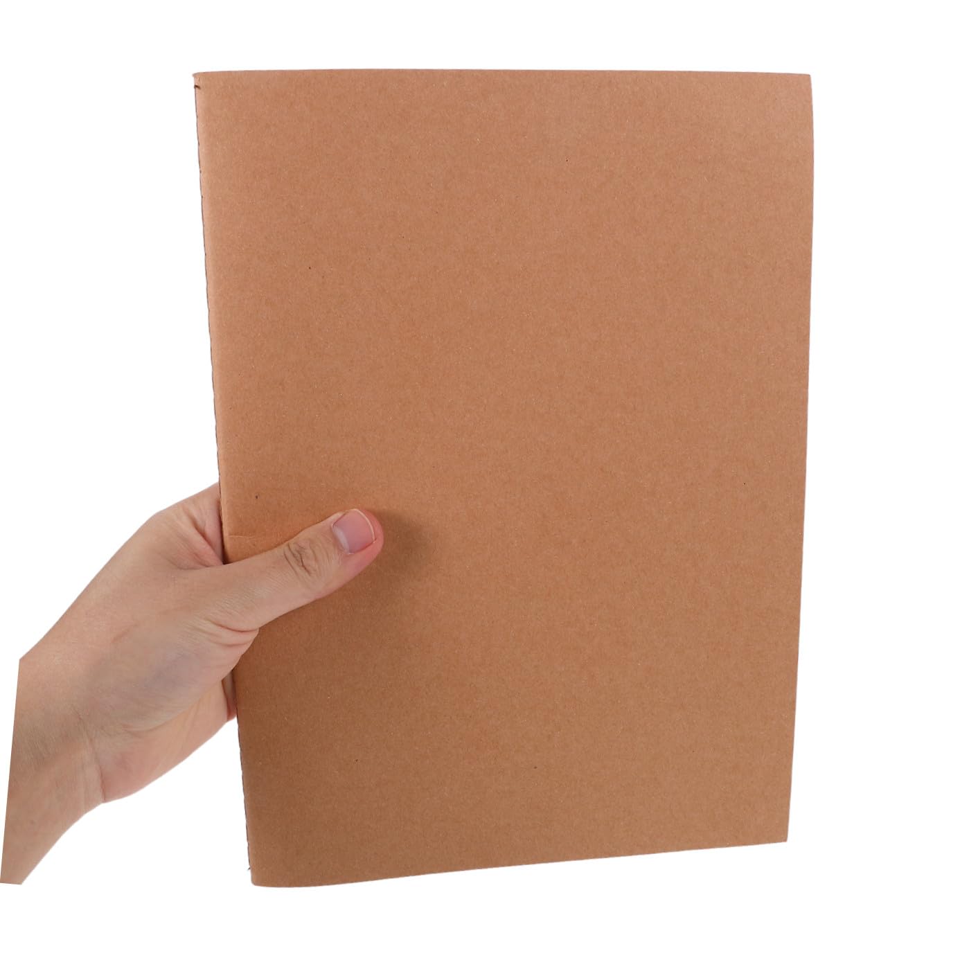NUOBESTY 5pezzi Bianco Righe Copertina in Carta Kraft Per Ad Libro Per Studenti Artisti Viaggi Lavoro Scuola Scrittura