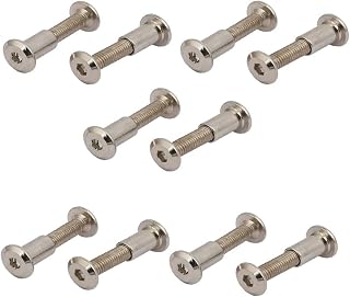 New Lon0167 10pcs M6x15mm Zinc Plated Carbon Steel Inner Hex Head T-Nut w M6x25mm Screw(10 stÃ¼cke M6x15mm Verzinkter Kohlenstoffstahl Innensechskant T-mutter w M6x25mm Schraube
