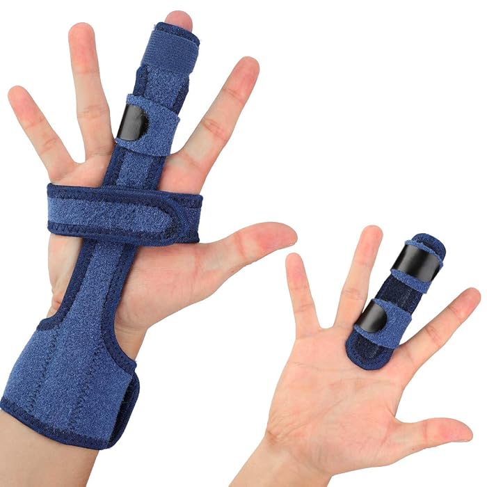 Buy Aluminium Trigger Finger Splint for Arthritis, Finger Straightener