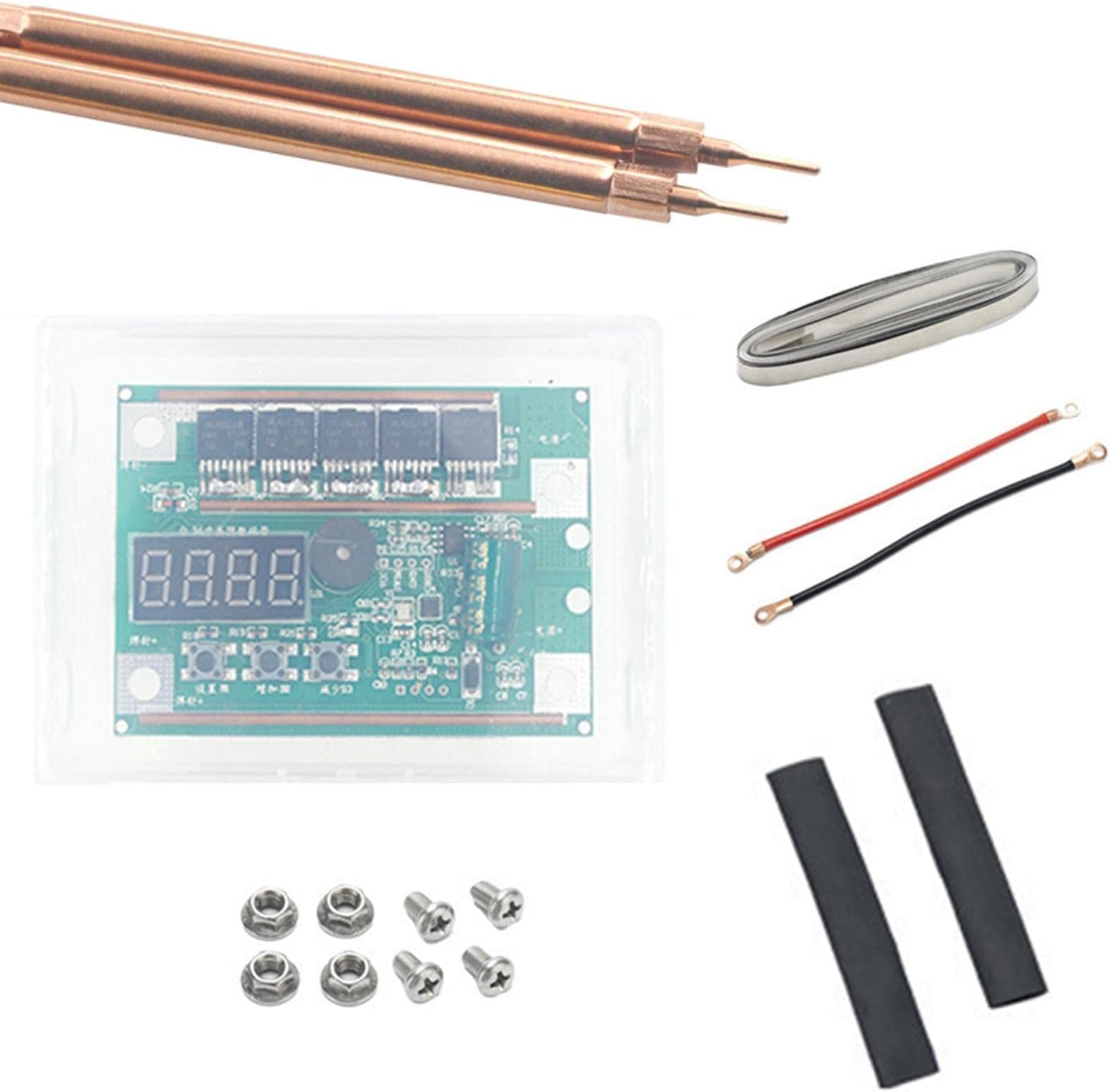 manguo Spot Welder Kit DIY - 99 Gears Power Portable DIY Spot Welder Machine Kit | Adjustable Spot Welder Kit for Welding 14650/17490/18650/21700/26650/32650 Battery