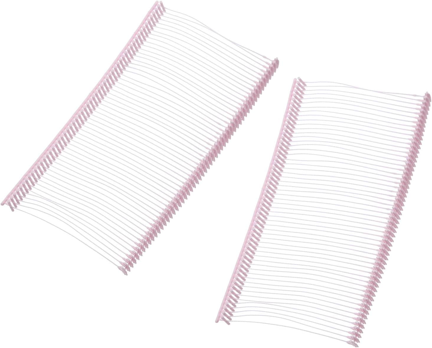 MECCANIXITY 5000Pcs Standard Tagging Gun Fasteners,2 Inch Pink Garment Tags Label Gun Plastic Refills, Fabric Tag Attachments Gun Barbs for Clothing