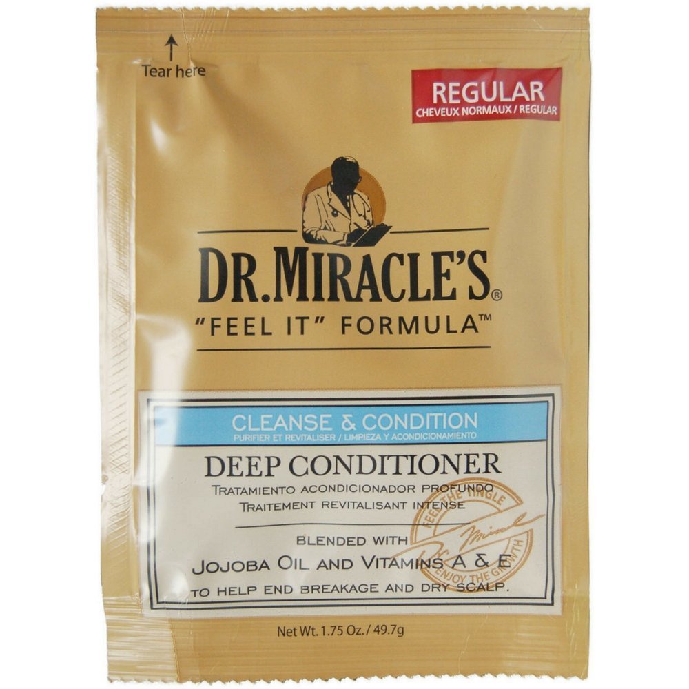 Dr. Miracle'sFeel It Formula Deep Conditioning Treatment, 1.75 oz (Pack of 6)