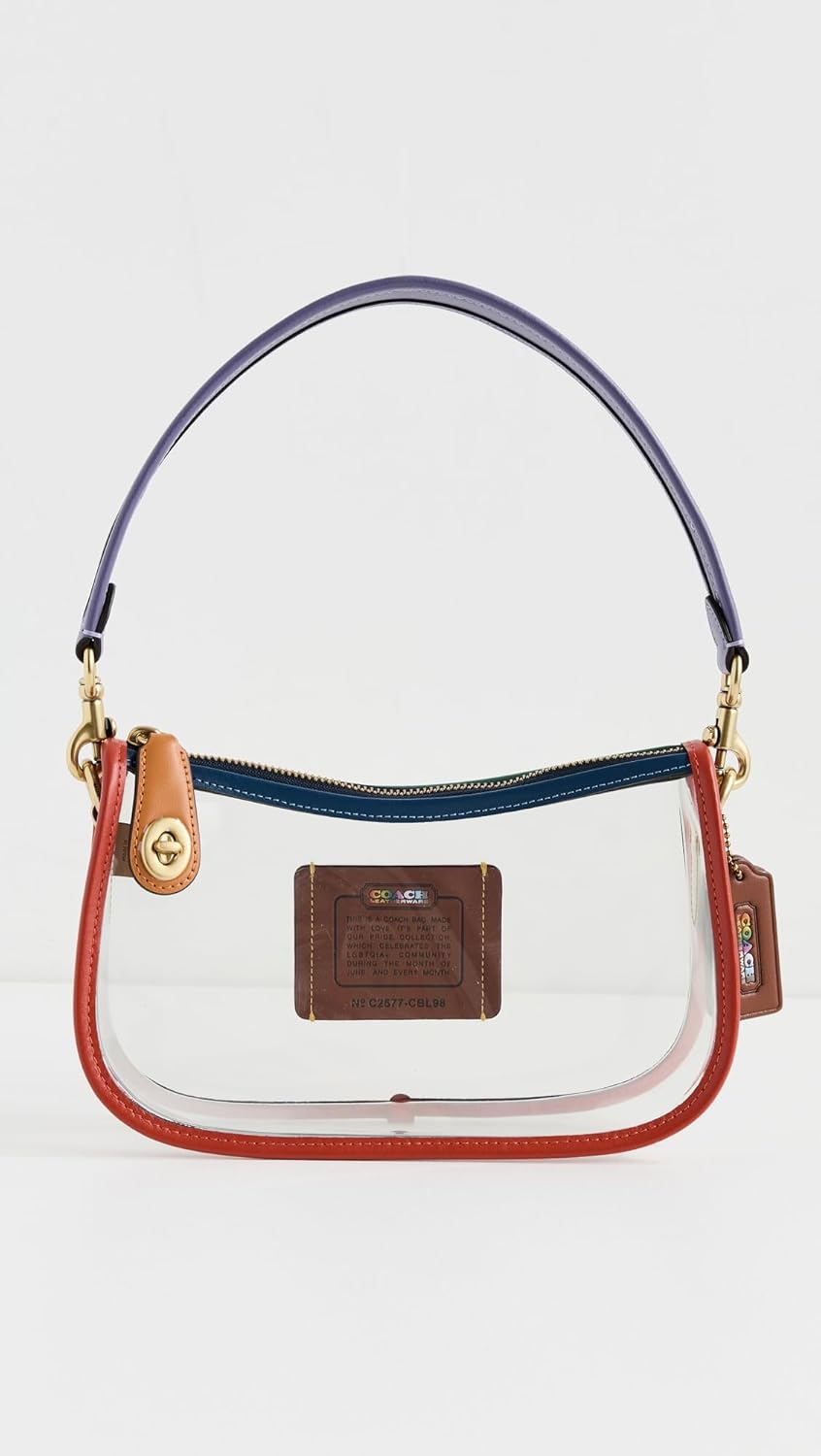 COACH Women's The Originals Rainbow PVC Stadium Bag - Image 3