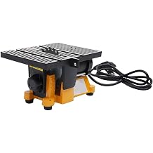 Table Saw, Mini Electric Table Saw, Wood, Stone, Metal, Glass Cutting Machine, 2 Blades, 4500 RPM Circular Saw