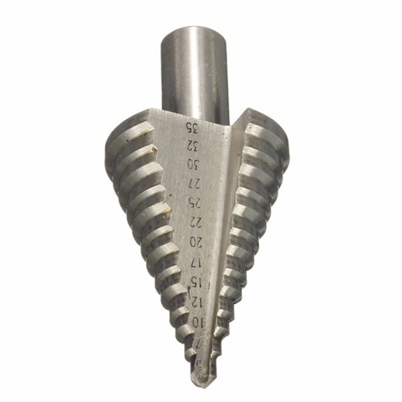 Bosch Professional Stufenbohrer HSS-TiN – 4-12 Mm (5 Stufen), 3-Flächen-Schaft, Für Metall & Kunststoff