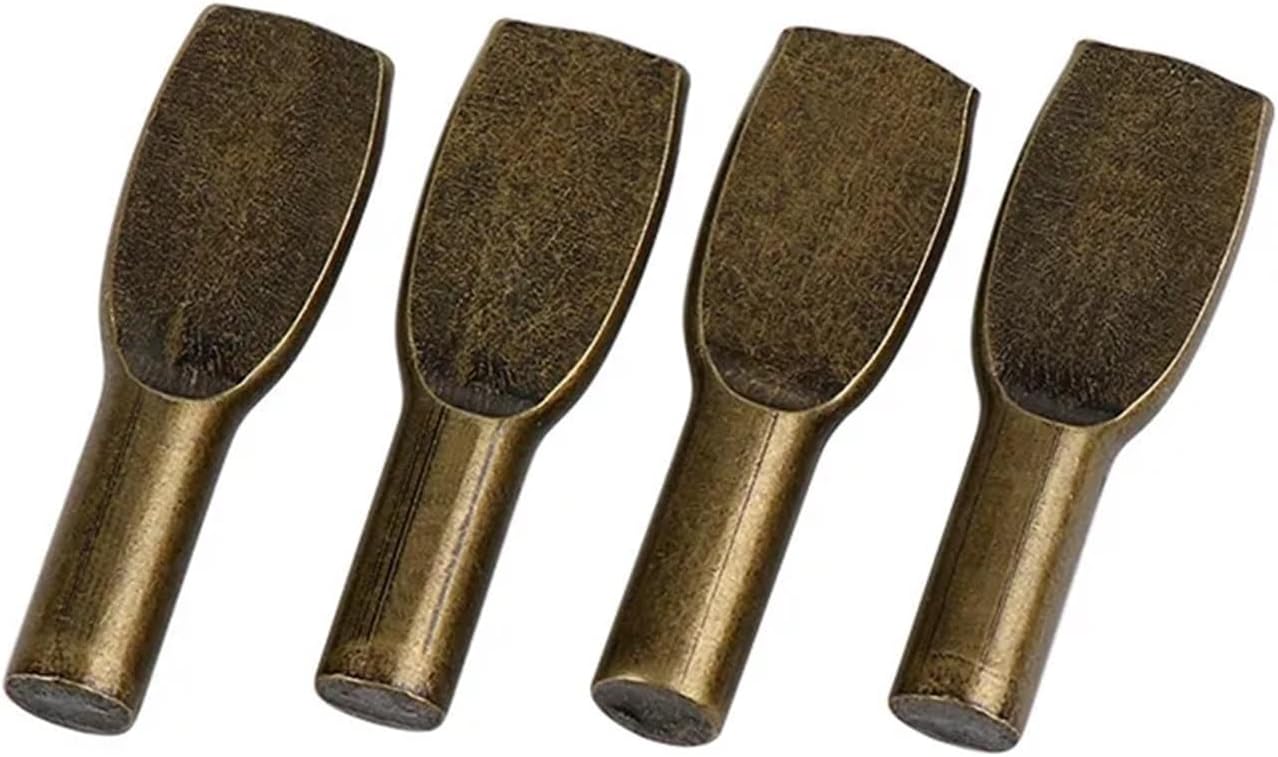 Shelf Pegs 30pcs Tricolor Laminate Diameter 6mm Racket Bracket Fixed Bronze Pin(Color of Bronze)