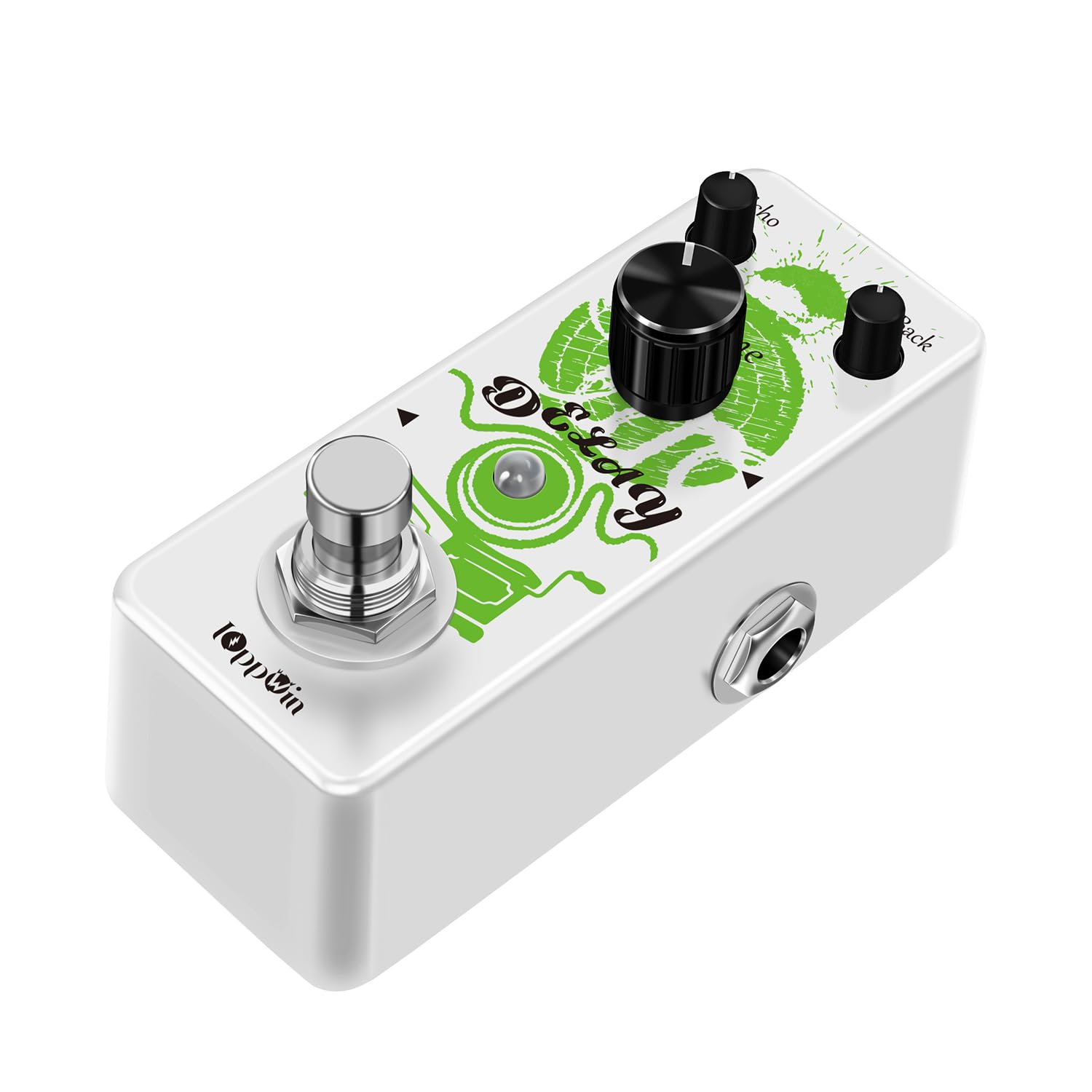 Gitarrenpedale Premium Analog Delay Pedal - Warme, saubere, glatte Töne mit 25ms-600ms einstellbarer Reichweite & True Bypass, für Retro Tone Lovers und Live Musiker