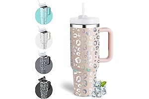 Pink Leopard Tumbler: A Stylish and Functional Cup for On-the-Go Hydration