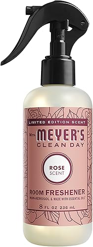 Miniatura 128 de Mrs. Meyer's Clean Day - Ambientador en espray, atomizador sin aerosol infundido con aceites esenciales, albahaca, 8 onzas líquidas