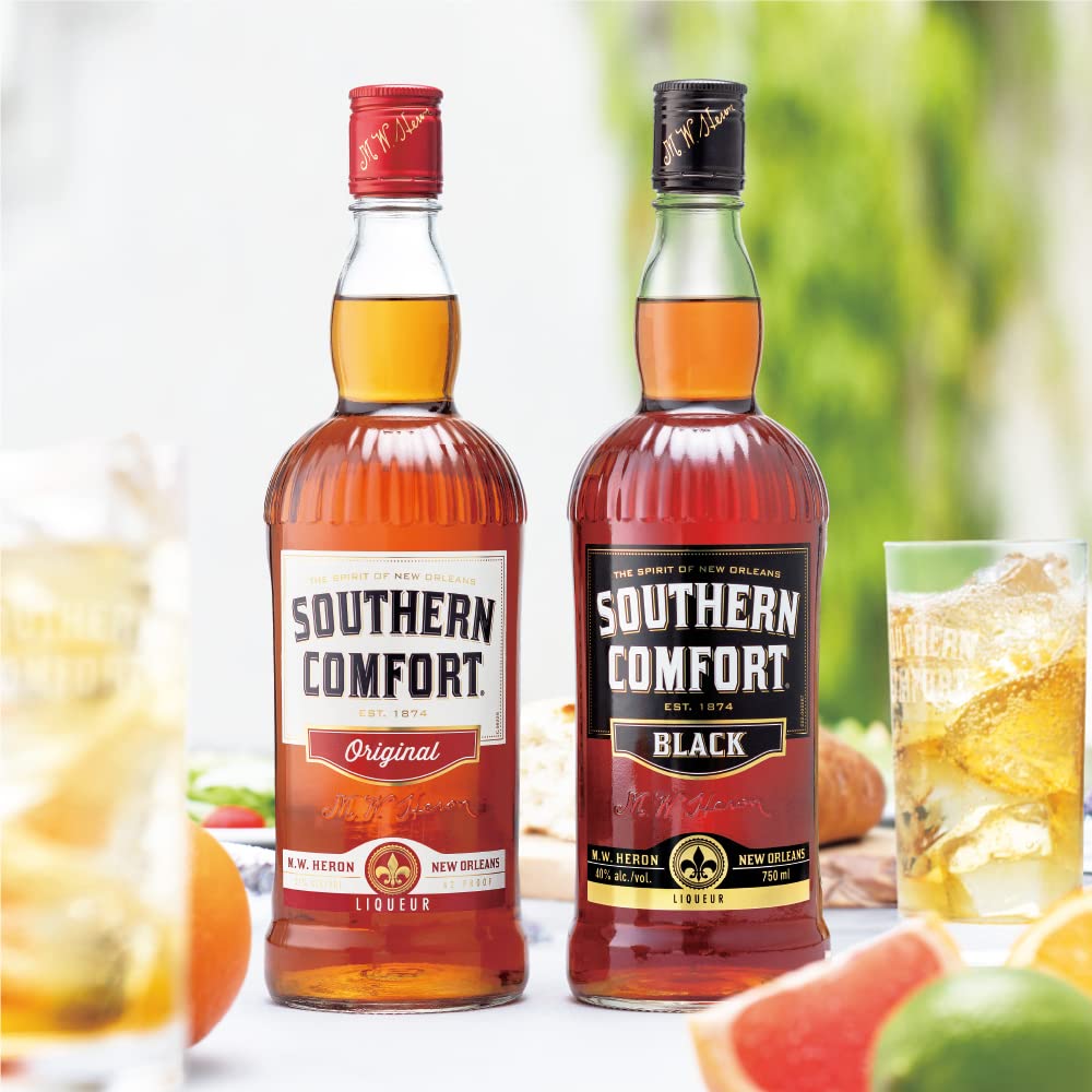 Amazon.co.jp: サザンカンフォート ブラック 40度 [ リキュール 750ml