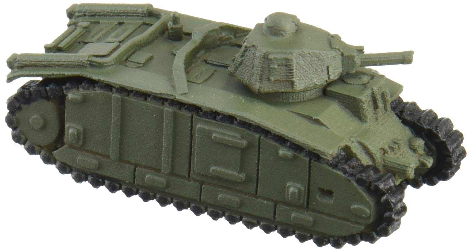 Char Renault B1bis Micro Gallery maquette militaire peinte de collection - 4