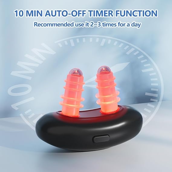Respirelief Red Light Nasal Therapy Device, Physiotherapy Nasal Calming Device, Respirelief Red Light Therapy, Respirelief Red Light Nose Therapy Device, Rhinitis Therapy Device