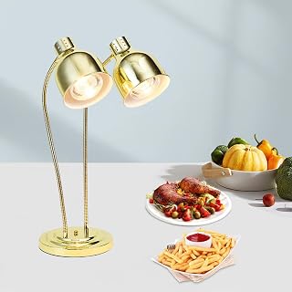 Portable Stainless Steel Electric Food Warmer Lamp for Catering