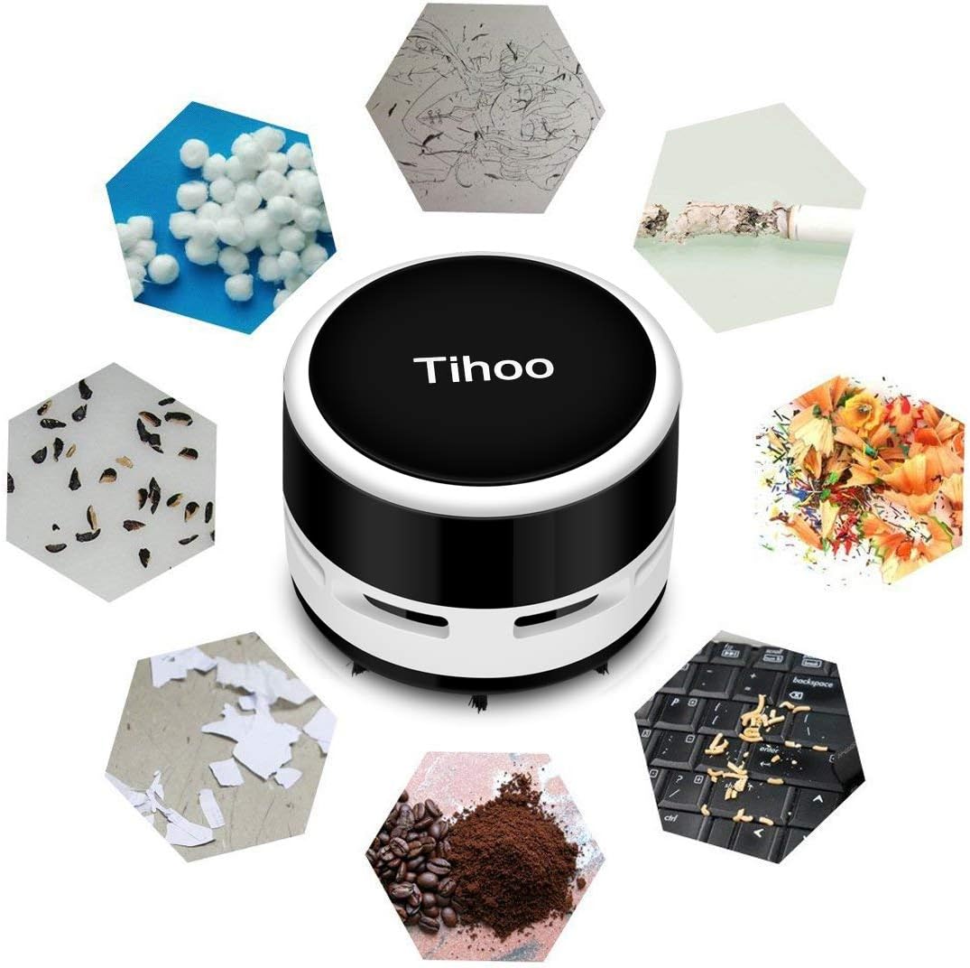 Mini Aspiradora de Mano sin Cable, Greyghost Aspirador Portátil de Mesa,  Quita Recoge Limpiar Migas de Pan y Polvo Electrico, Miniaspirador Pilas de  Escritorio Inalambrico : Amazon.es: Hogar y cocina