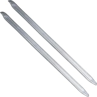 Zepkouel 2-Pack 20-Inch Heavy Duty Tire Irons - Chrome Steel Tire Changing Levers for Cars, Motorcycles, ATVs, Dirtbikes