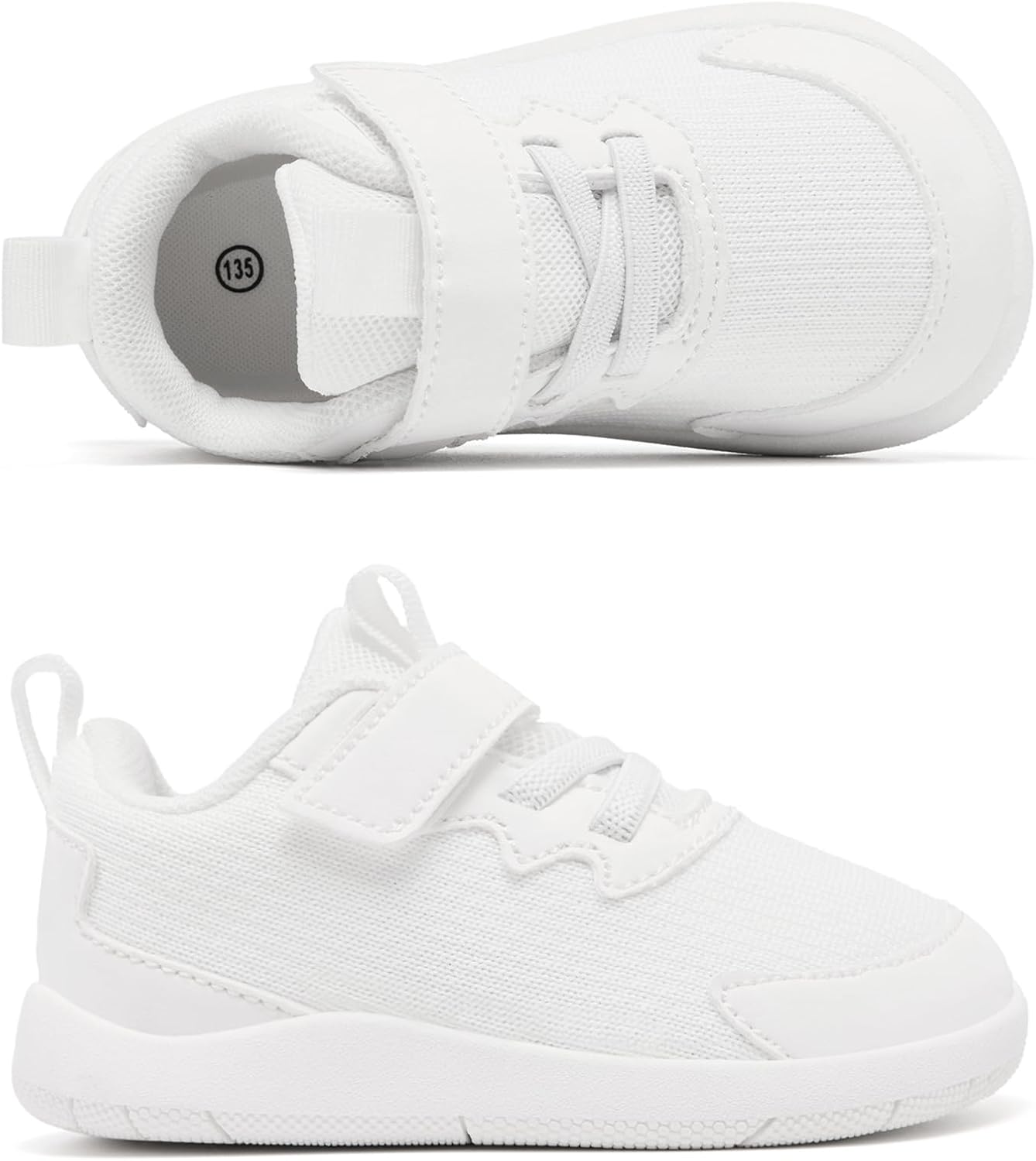 MORENDL Wide Toddler Shoes Baby Walking Shoes Boys & Girls Barefoot Sneakers Zero Drop Comfort Tennis Running Outdoor Activities - Image 5