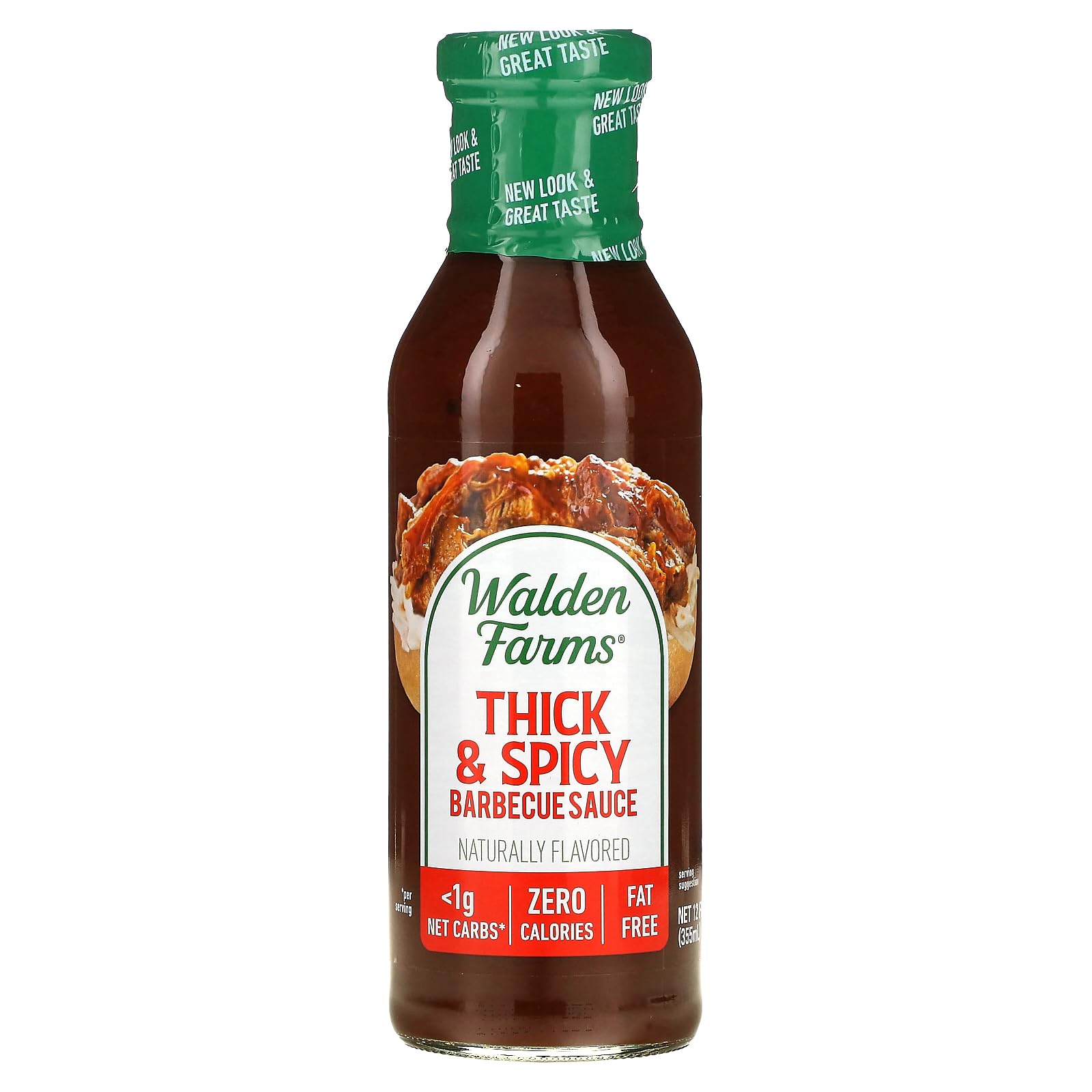 Walden FarmsNear Zero Calories BBQ Thick & Spicy Sauce 340g