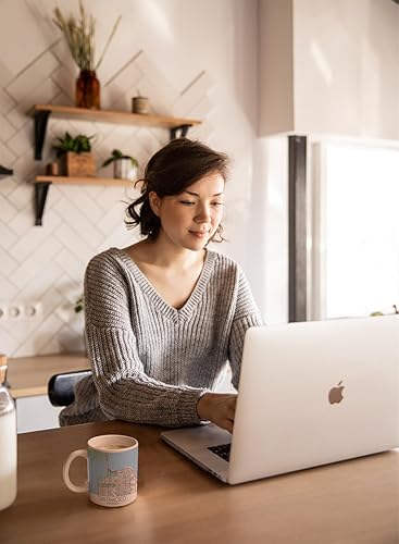 Miniatura 17 de TJ Originals Marine Corps Trail - Taza de café de cerámica de 11 onzas, regalos motivacionales para hombres, recuerdo de camino de maratón, regalo