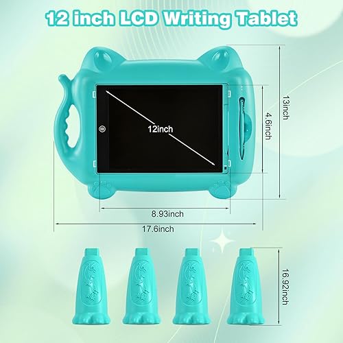 Miniatura 7 de Juguetes para niñas y niños, tablero magnético de dibujo para niños pequeños de 1 a 3, almohadilla de garabatos, juguetes educativos y de