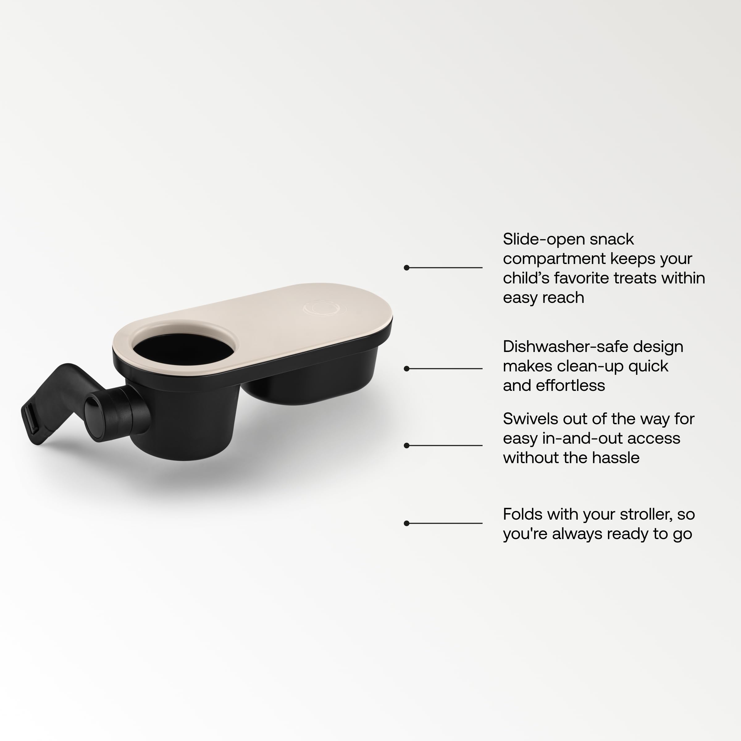 Bugaboo Bandeja, para Comida y Bebidas, Compatible con los carritos Bugaboo