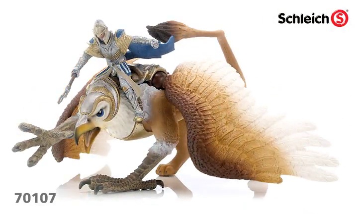 schleich griffin rider