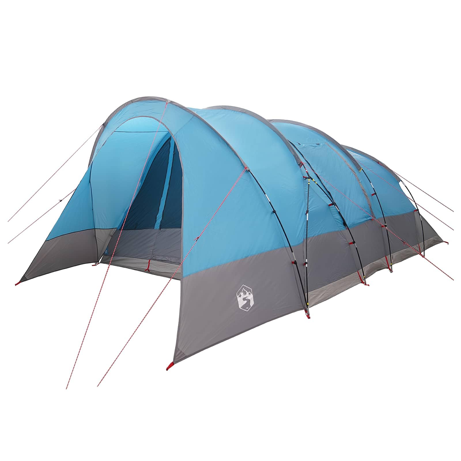Tenda 560 x 395 x 212 cm, grigio e arancione