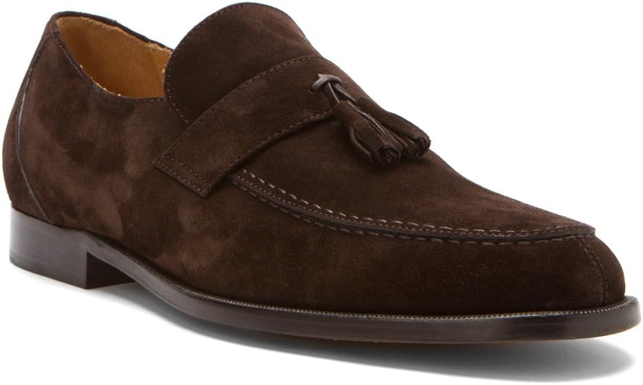 Dino Monti Men's Paolo Dark Brown Suede 14 W US
