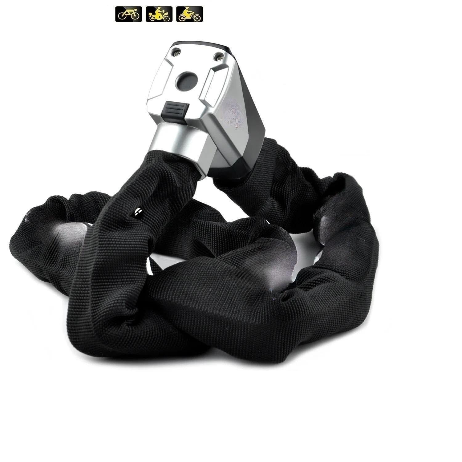 Lucchetto for Bicicletta Lucchetto a Catena antifurto for Bici da Strada for carichi Pesanti for Scooter moto con Acciaio temprato Speciale (Color : ET555 XL)