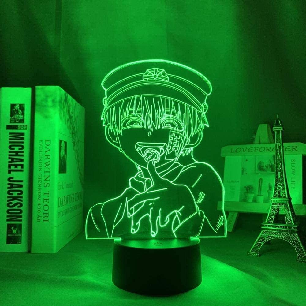 Lampada LED Notte Toilet Bound Hanako-Kun – Luce Multicolore Con Telecomando – Regalo Per Fan Anime