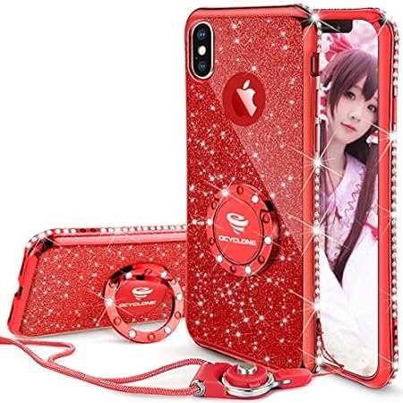 Amazon Ocyclone Iphonex 用 ケース Iphone Xs用 キラキラ ケース リング付き 首掛け ストラップ 豪華なラインストーン ダイヤモンド かわいい 人気女性女子用 超耐衝撃 ソフト アイフォンx Xsケース 5 8インチ レッド 家電 カメラ オンライン通販 Amazon Ocyclone Iphonex 用 ケース Iphone Xs用 キラキラ ケース リング付き 首掛け ストラップ 豪華なラインストーン ダイヤモンド かわいい 人気女性女子用 超耐衝撃 ソフト アイフォンx Xsケース 5 8インチ レッド 家電 カメラ オンライン通販