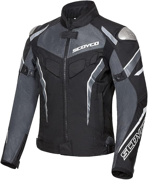 Scoyco Mesh Motorcycle Jacket Motorbike Biker Riding CE Armored Wear