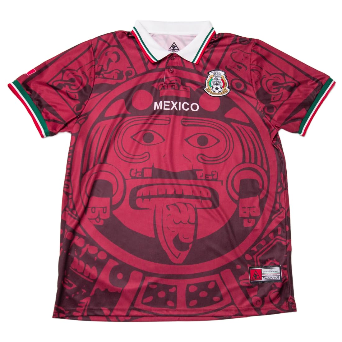 MadStrange Mexico Retro Soccer Jersey