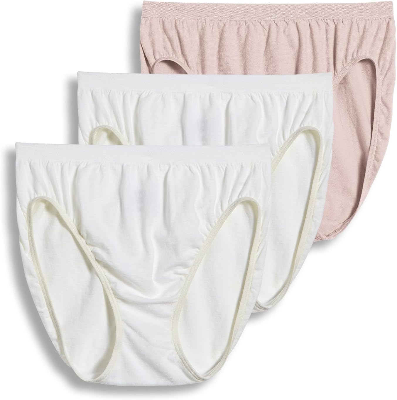 Jockey Women's Underwear Comfies Microfiber French Cut - 3 Pack
