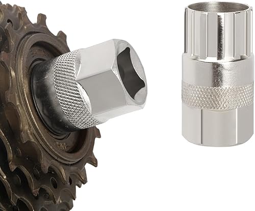 Miniatura 2 de Herramienta de reparación de eliminación de anillo de bloqueo de casete de bicicleta Herramienta de reparación de rueda libre removedor de manga