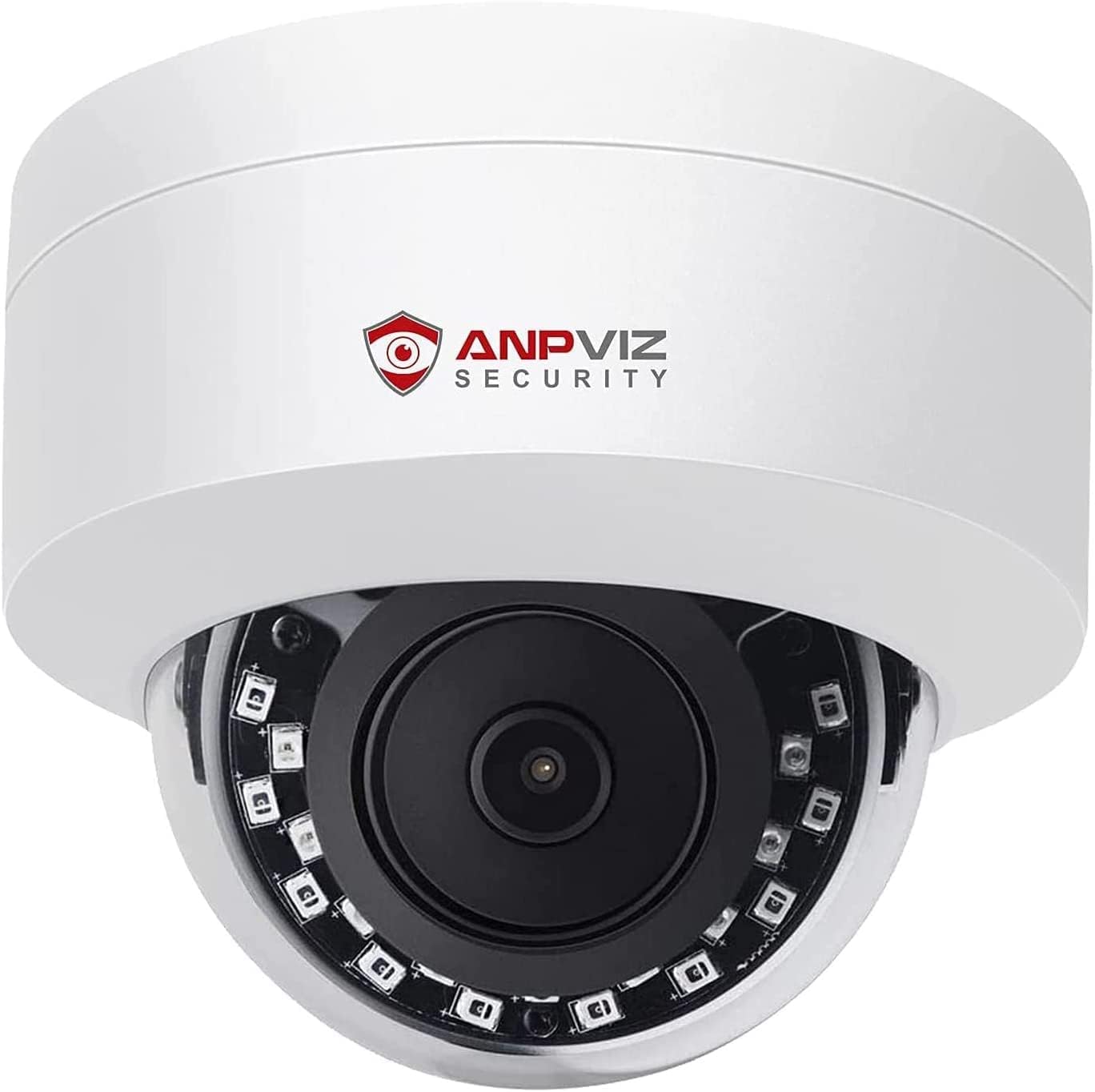 Caméra de surveillance IP 2MP varifocale avec port Poe vision nuit à 40m
