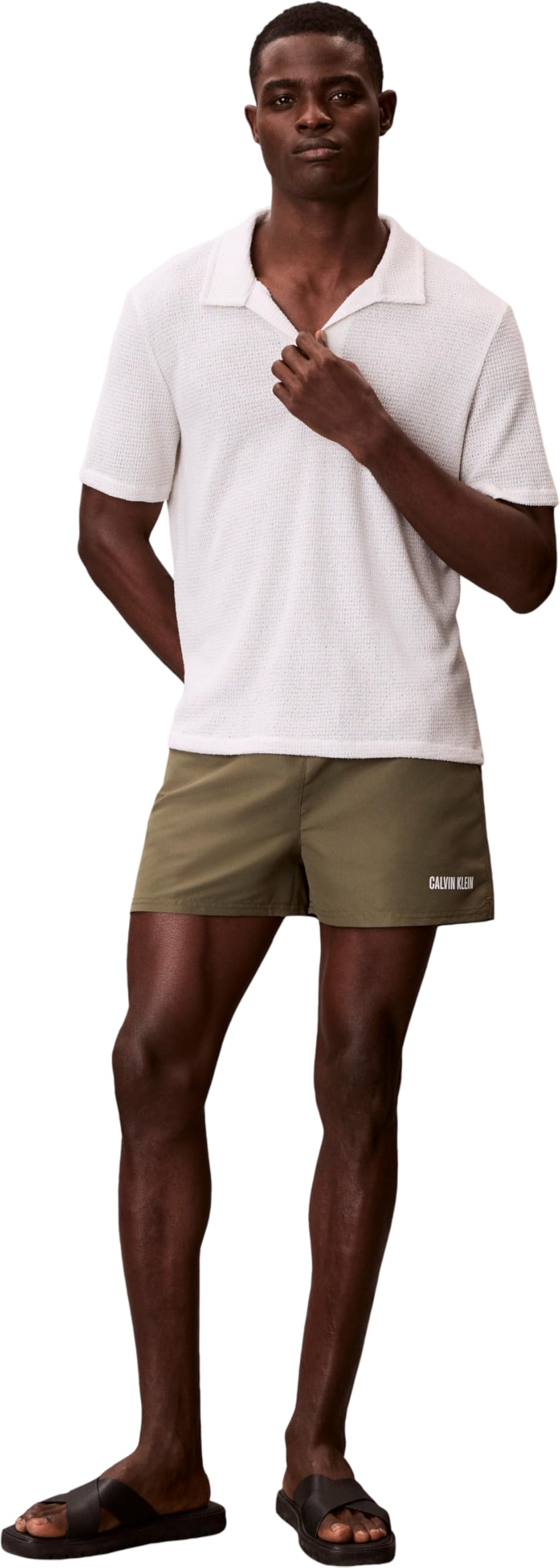 Calvin Klein Herren Short Drawstring Lv00n61048 Badehose (1er Pack)