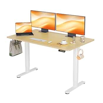 Claiks 昇降デスク 電動 スタンディングデスク 昇降式 ブラウン天板 61eIUx9xMaL._UF350,350_QL50_.jpg