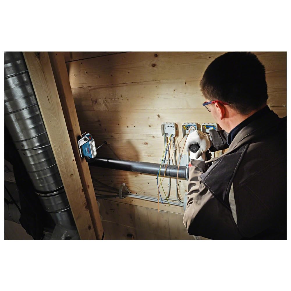 Bosch Professional system 12V: akumulatorowa lampa budowlana LED GLI 12V-330 (330 lm, czas pracy: 180 min/Ah)