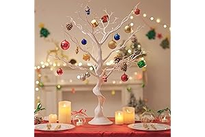 Tree Centerpieces for Weddings - White Artificial Manzanita Tree Centerpiece