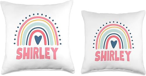 Miniatura 3 de Shirley Name Custom Woman Myth Legend Pink Birthday Party Throw Pillow, 18x18, Multicolor